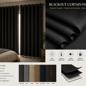 Blackout Curtain Fabric