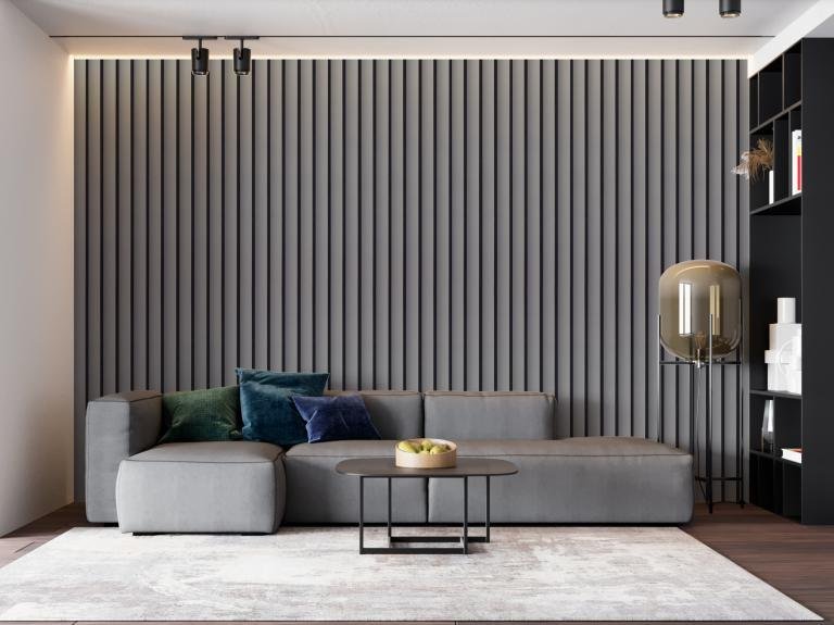 Charcoal Louvers
