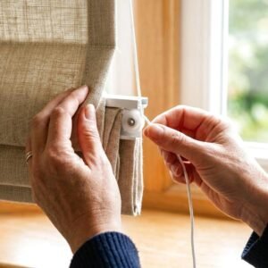 Roman Blind Cord Mechanism