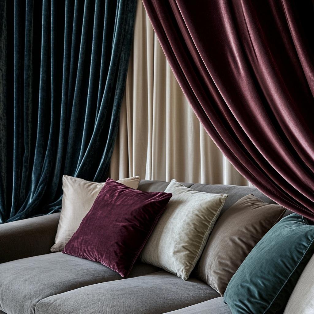 Velvet Curtain Fabric - Image 3