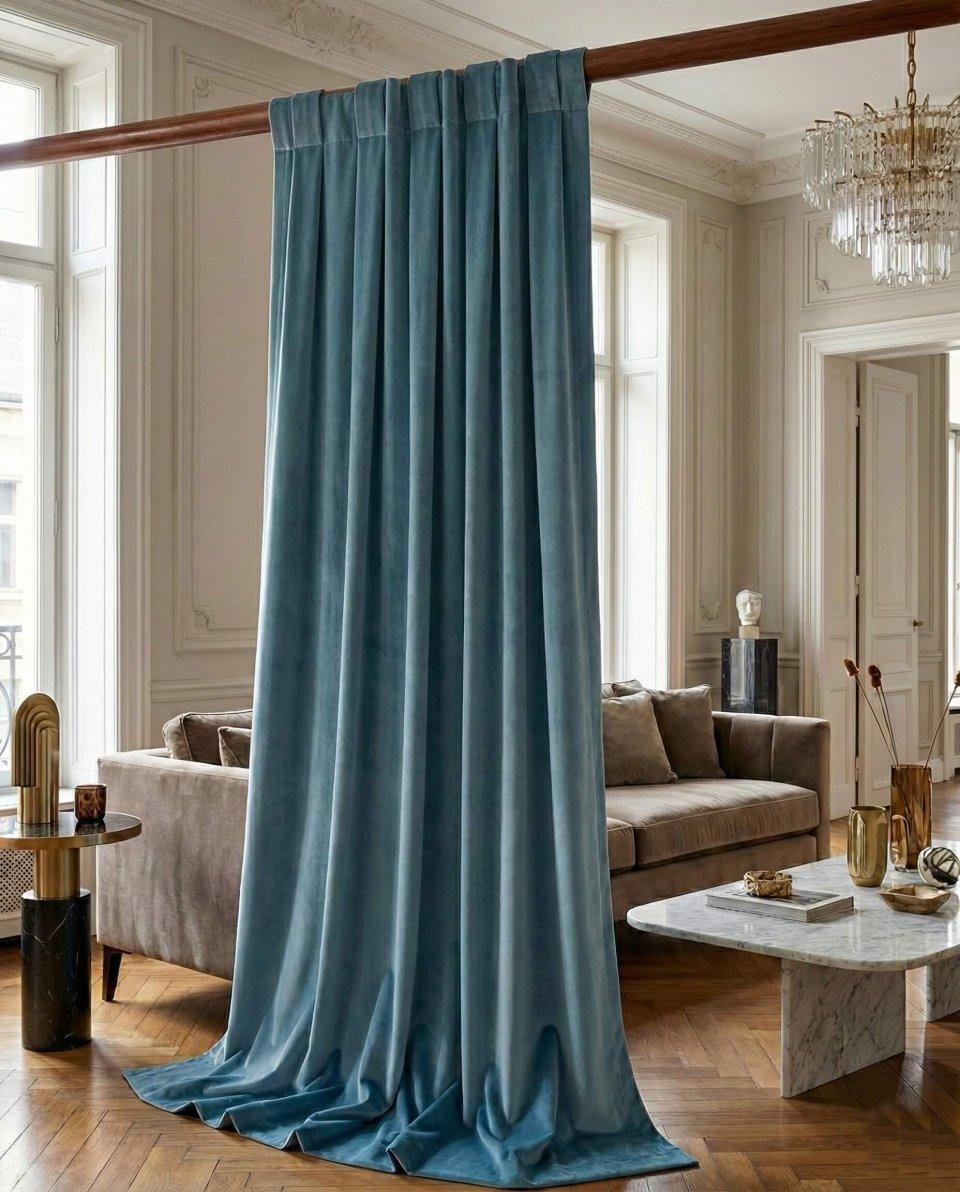Velvet Curtain Fabric - Image 4